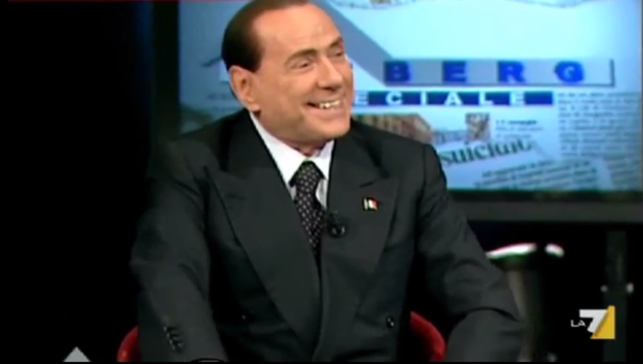 Berlusconi a Servizio Pubblico: il promo