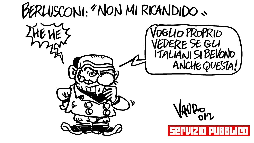 Berlusconi non si ricandida